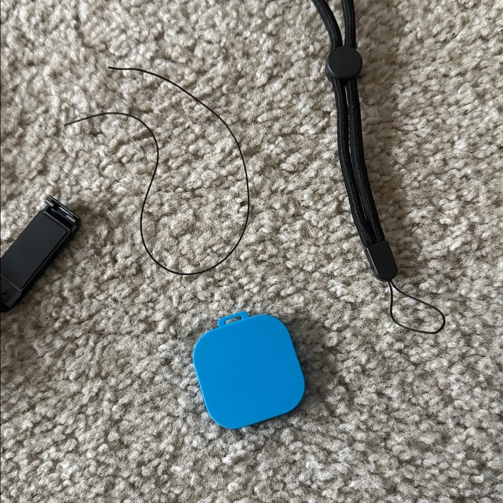 NWT: Blue Silicone Go Pro Hero 9/10/11/12 Camera Case with Accessories